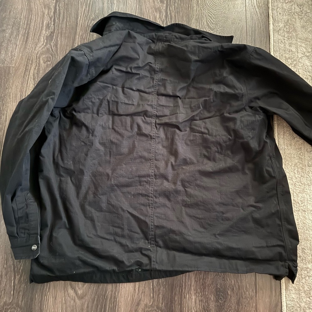Carhartt Men's Black Jacket Flannel lined - Picture 2 of 3